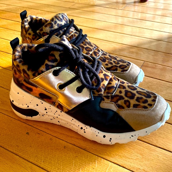Brash Shoes - Fashion Wedge Sneakers - US Sz. 10